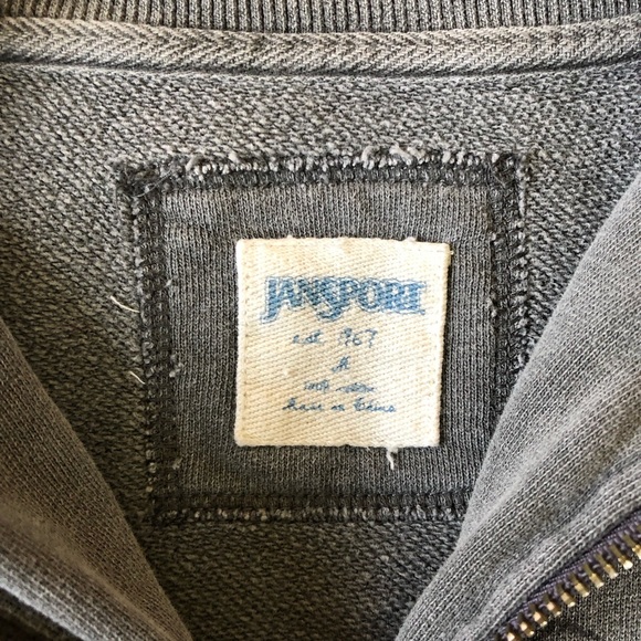 Jansport y2k Michigan State Funnel Neck Zip-Up Jacket, Size Medium - Picture 5 of 6